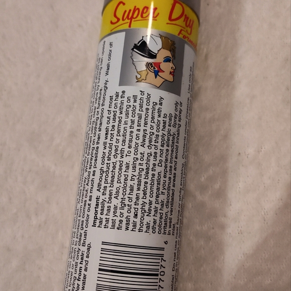 NEW! Party Metallic Hair Color In Silver - Picture 4 of 8